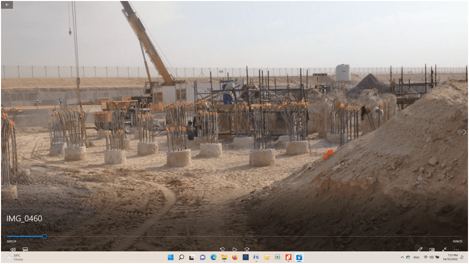 Do architects need a PMP certification in professional practice? this image shows the delay in construction activity due to improper time management.