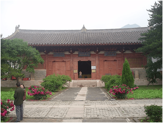 Paradigm shift in architecture: Indian-Chinese-Japanese. Image illustrates the temple and religious buildings structural system in China.