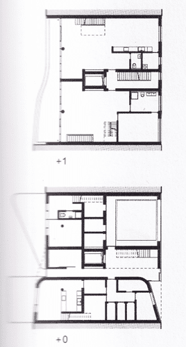 Choriner Strabe 53 residential building in Urbanes Wohnen. image shows ground and first floor