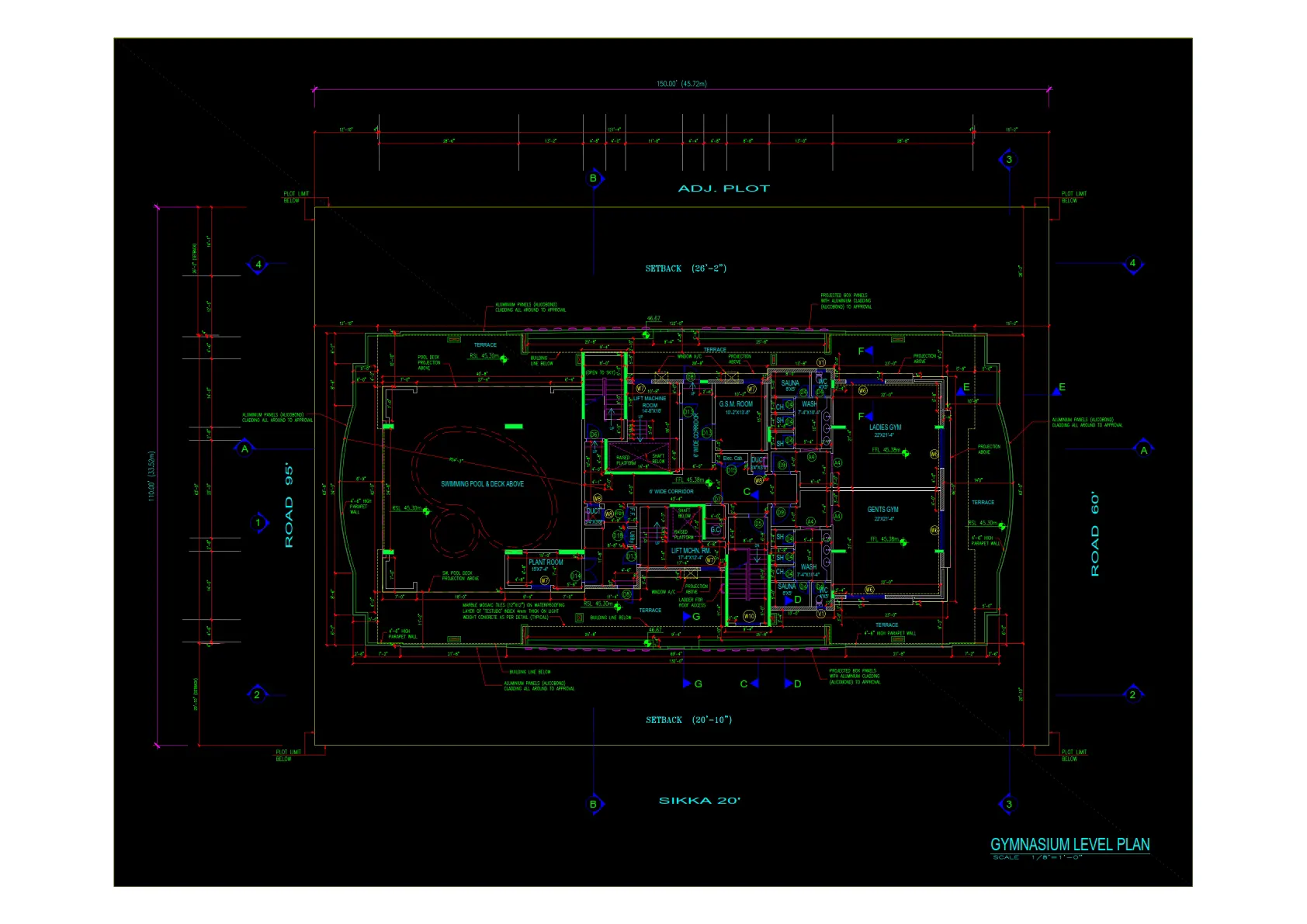 gyn floor plan for the building 