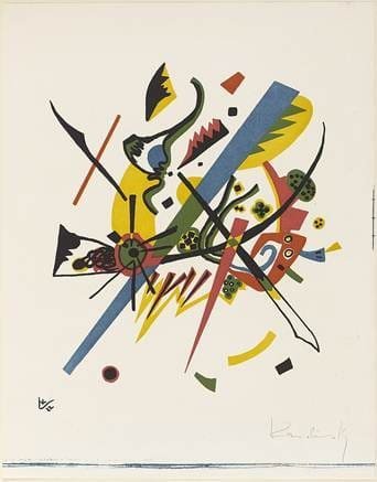 Architecture and Art: Elements of Design-1. , Small Worlds by Wassily Kandinsky.