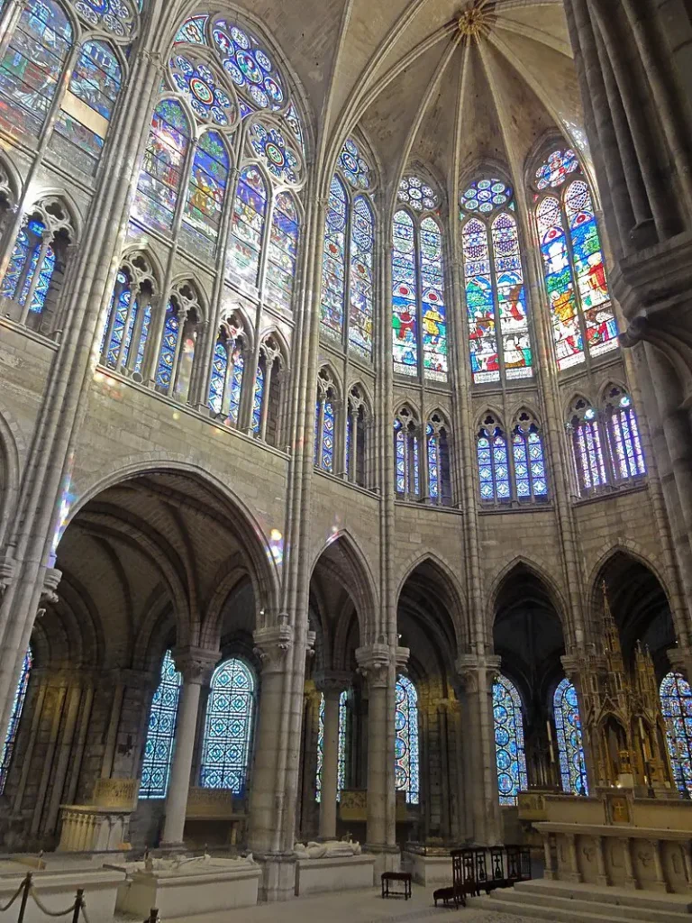 Architecture and Art: Elements of Design-2. the Basilica of Saint-Denis interior.