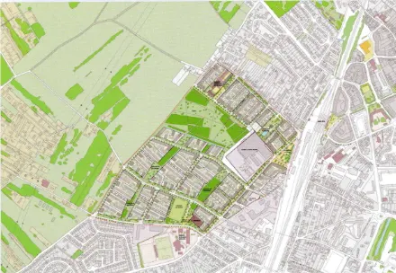 Clause Bois Badeau Urban Regeneration & Design project Brétigny. the urban regeneration and design master plan