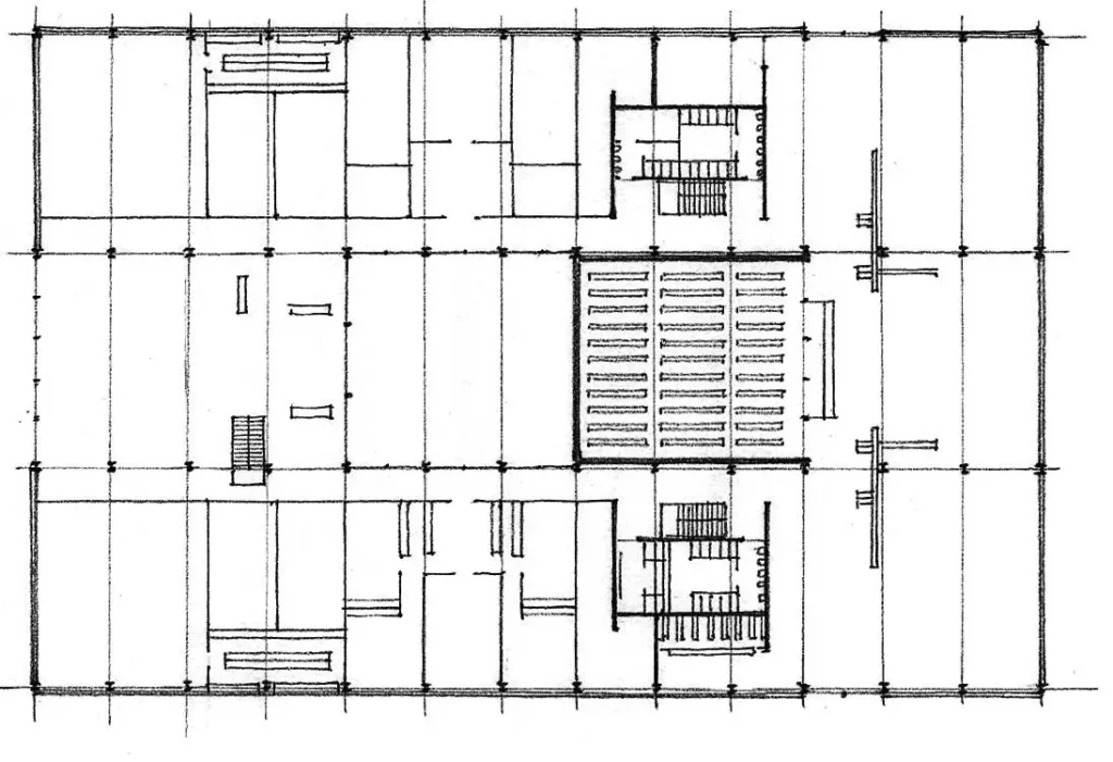 Architecture and Art: Art Influence in the Modern World. IIT Library Building, Chicago, Illinois, 1942–3