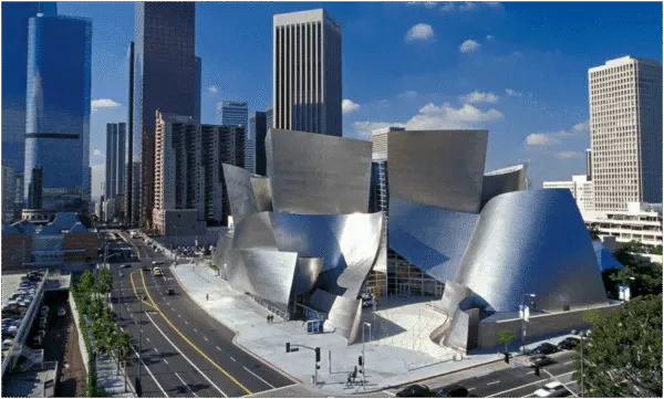 Frank Ghery. Walt Disney concert hall