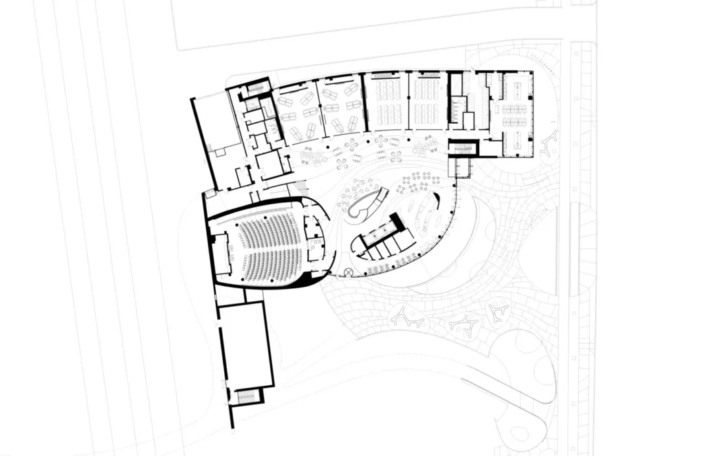 University Architecture and Urban Design.  ISEC building level 1