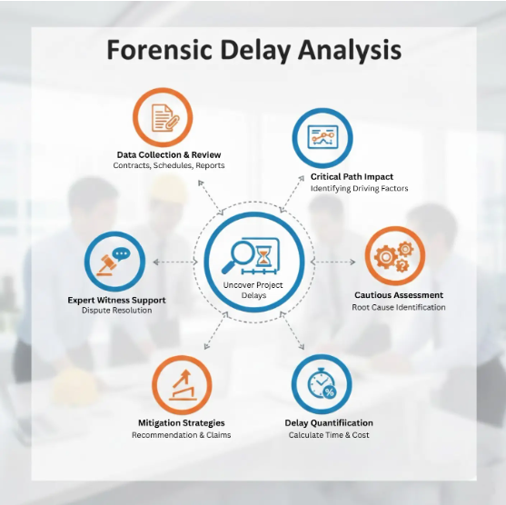 delay analysis schematic diagram